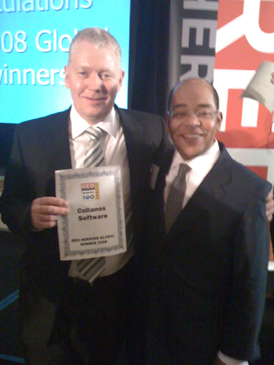 Alex View, CEO Red Herring and Peter Helfenstein